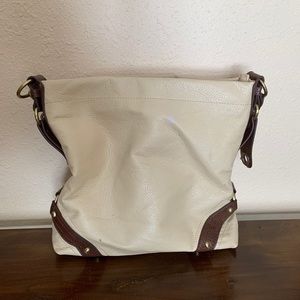 Coach Cream Leather Purse